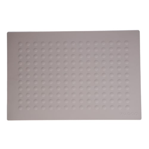 Bubble Desiged Per Bowl Placemat, Gray